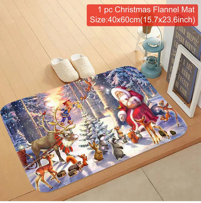 Merry Christmas Outdoor Carpet