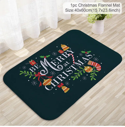 Merry Christmas Outdoor Carpet