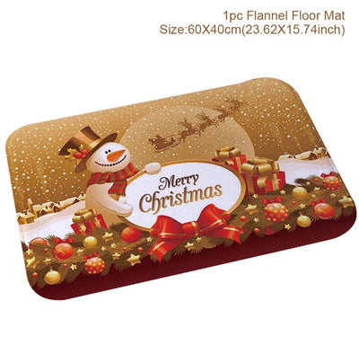 Merry Christmas Outdoor Carpet