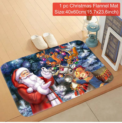Merry Christmas Outdoor Carpet