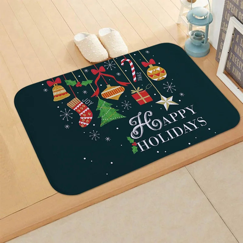 Merry Christmas Outdoor Carpet