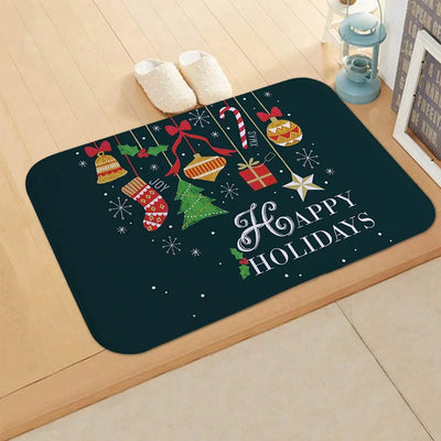 Merry Christmas Outdoor Carpet
