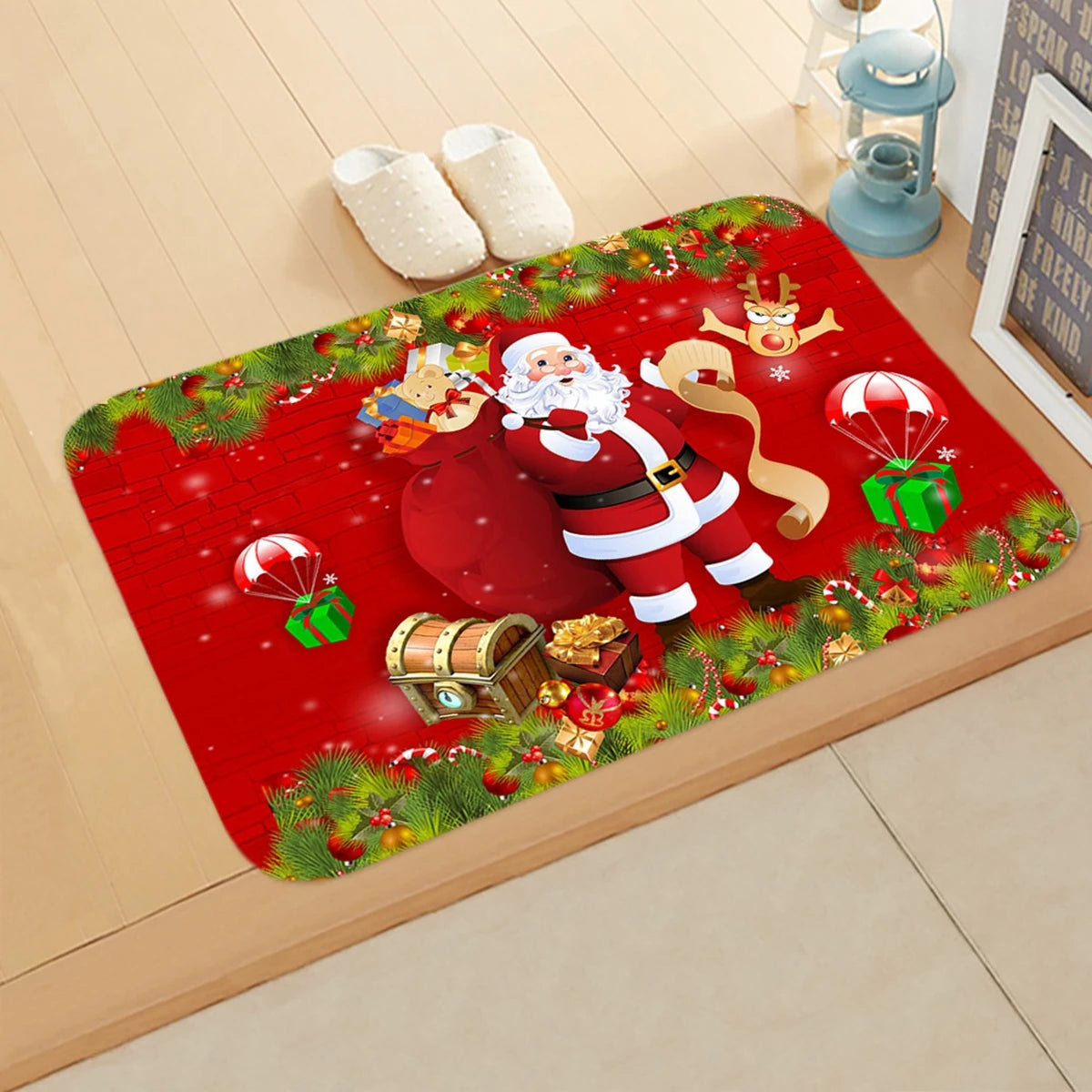 Merry Christmas Outdoor Carpet