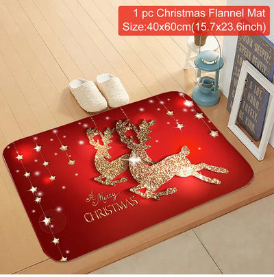 Merry Christmas Outdoor Carpet