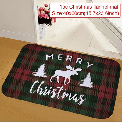 Merry Christmas Outdoor Carpet