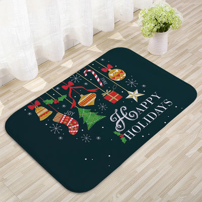 Merry Christmas Outdoor Carpet