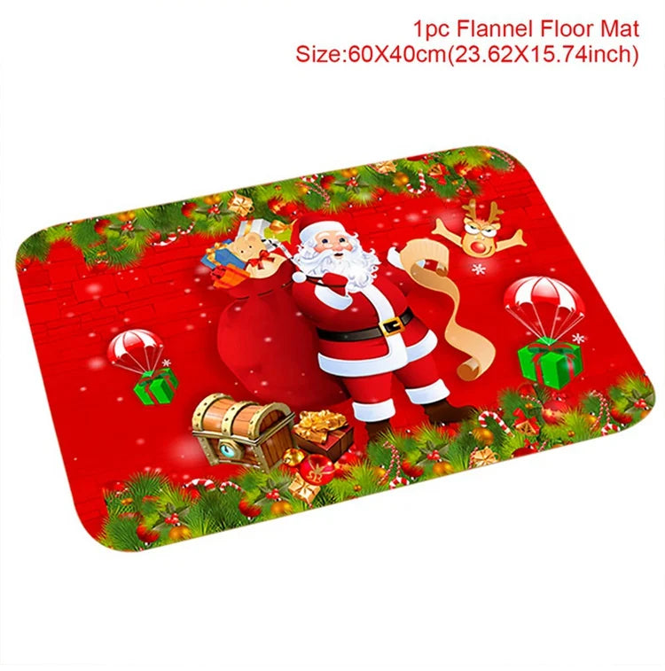 Merry Christmas Outdoor Carpet
