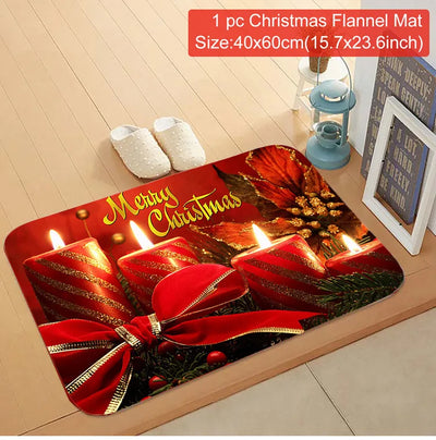 Merry Christmas Outdoor Carpet