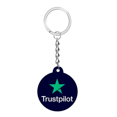 Trendy Social Media Style Keychain