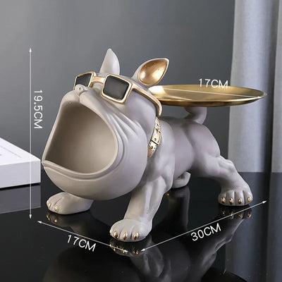 Luxury Bulldog Storage Tray