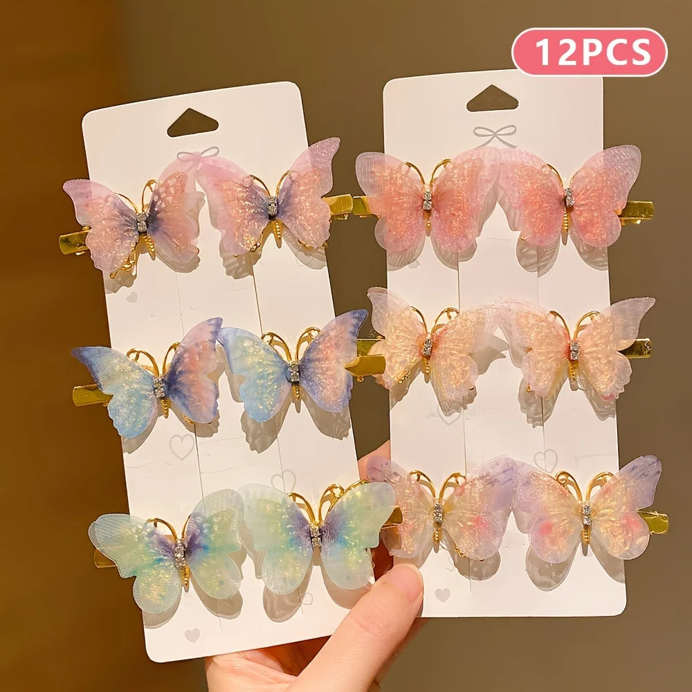 Butterfly Hair Clips