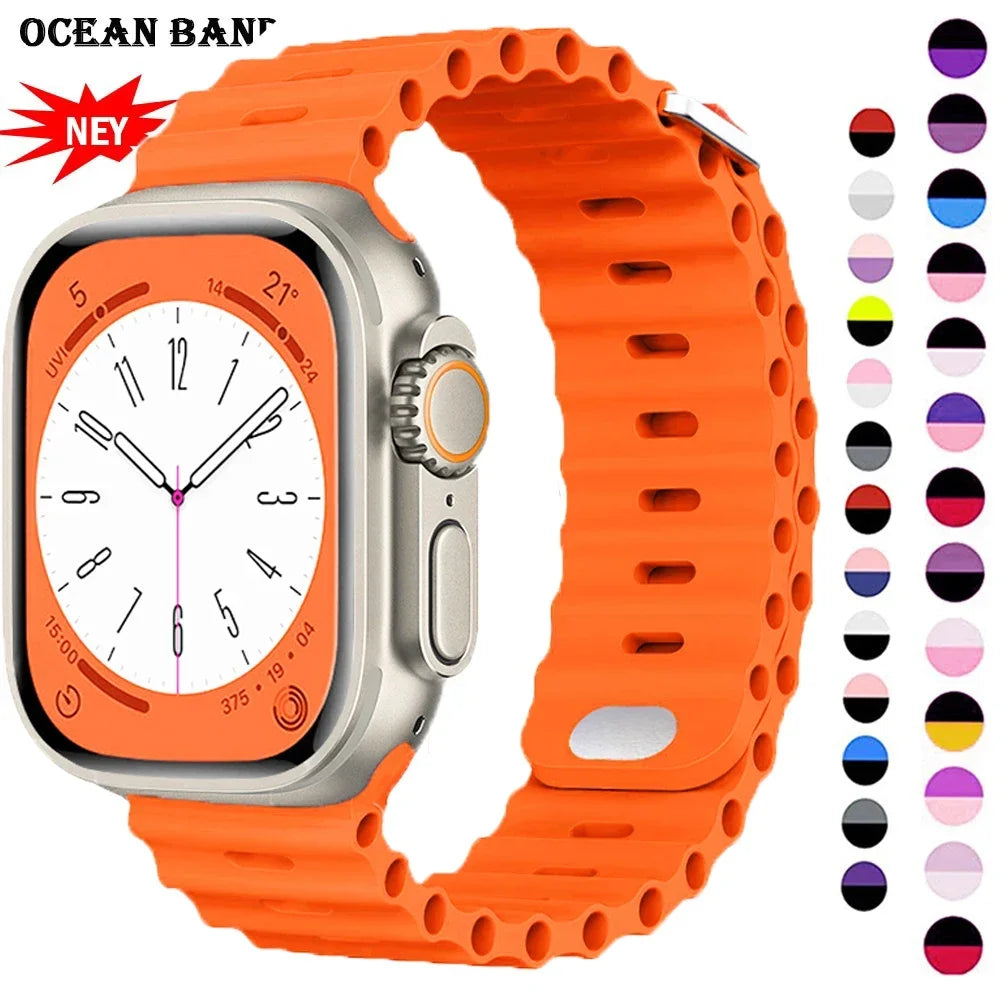 Silicone Bracelet Wristband iWatch