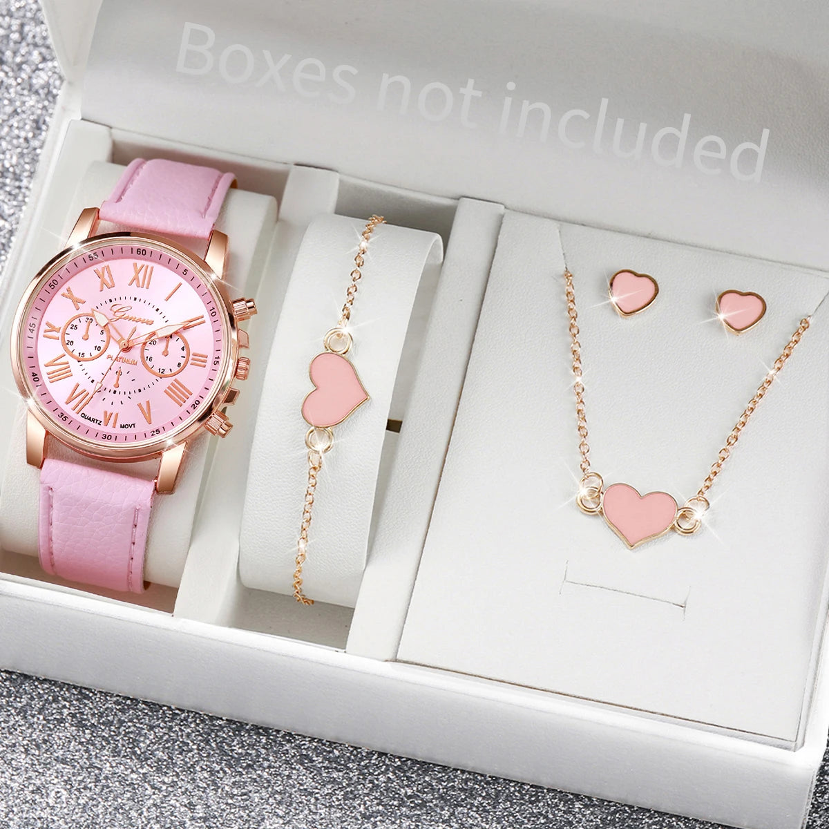 Elegant Watch & Jewelry Gift Set