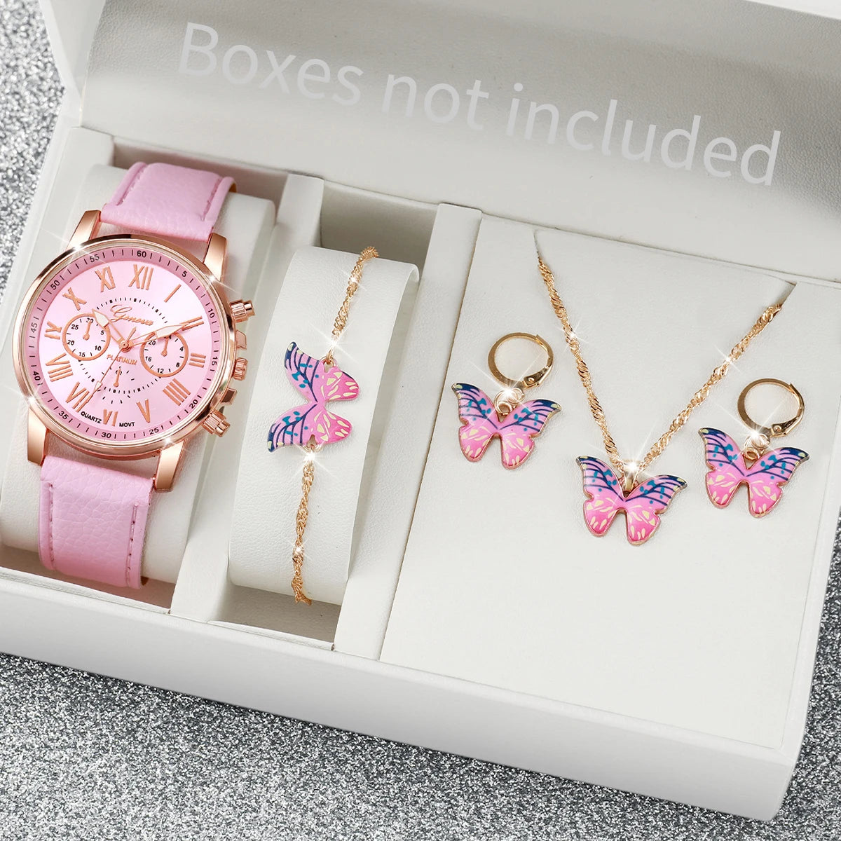 Elegant Watch & Jewelry Gift Set
