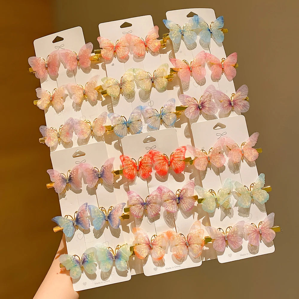 Butterfly Hair Clips