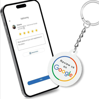 Trendy Social Media Style Keychain