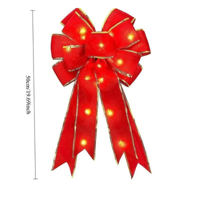 LED Christmas Bow Lights