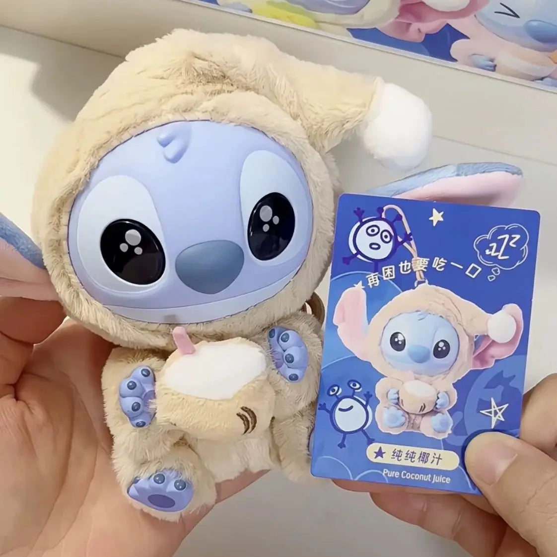 Stitch Plush Dressed in a Comfy Hoodie