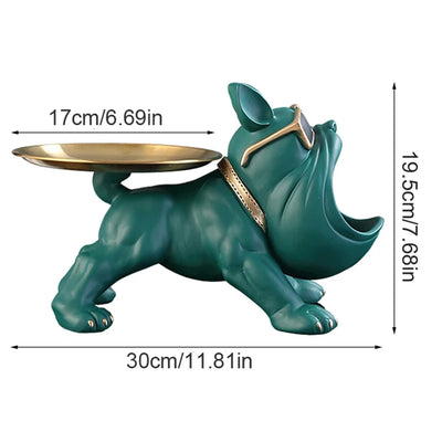 Luxury Bulldog Storage Tray