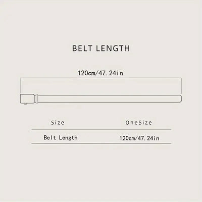 Luxury Automatic Buckle Leather Belt