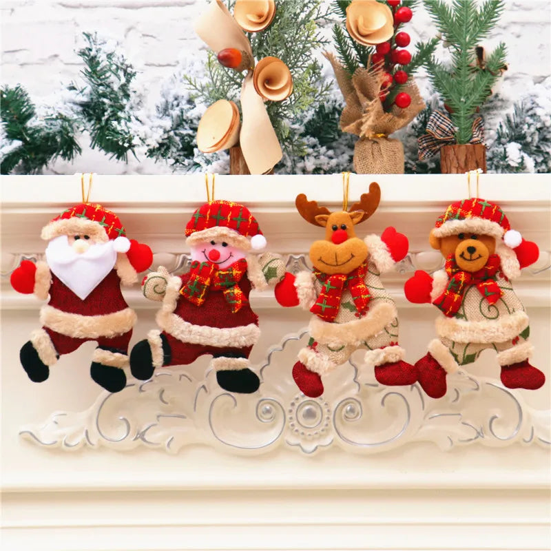 Cute Christmas Plush Ornaments