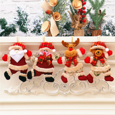 Cute Christmas Plush Ornaments
