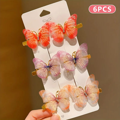 Butterfly Hair Clips