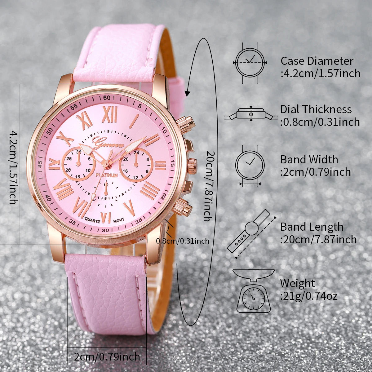Elegant Watch & Jewelry Gift Set