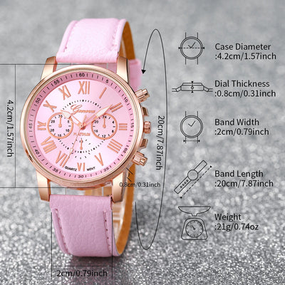 Elegant Watch & Jewelry Gift Set