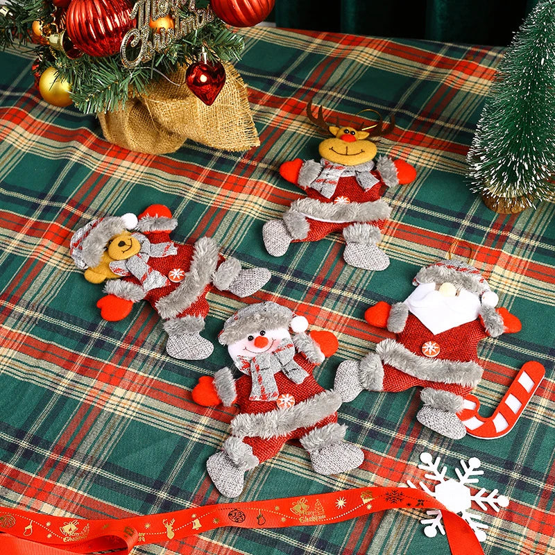 Cute Christmas Plush Ornaments