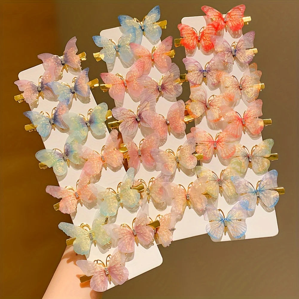 Butterfly Hair Clips
