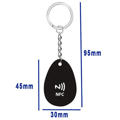 Trendy Social Media Style Keychain