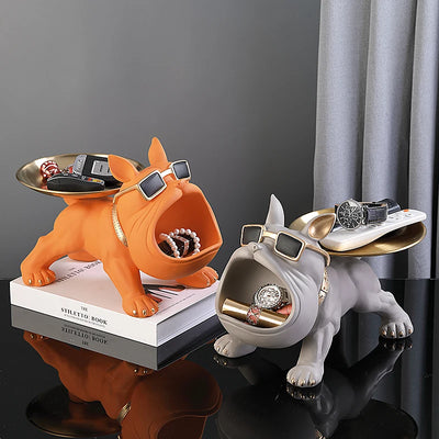 Luxury Bulldog Storage Tray