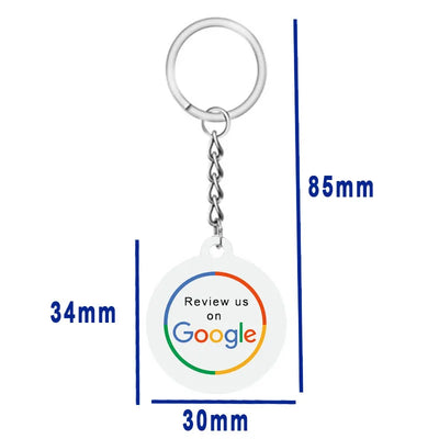 Trendy Social Media Style Keychain