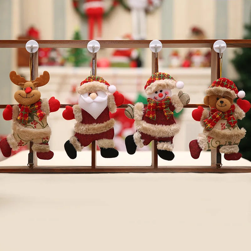 Cute Christmas Plush Ornaments