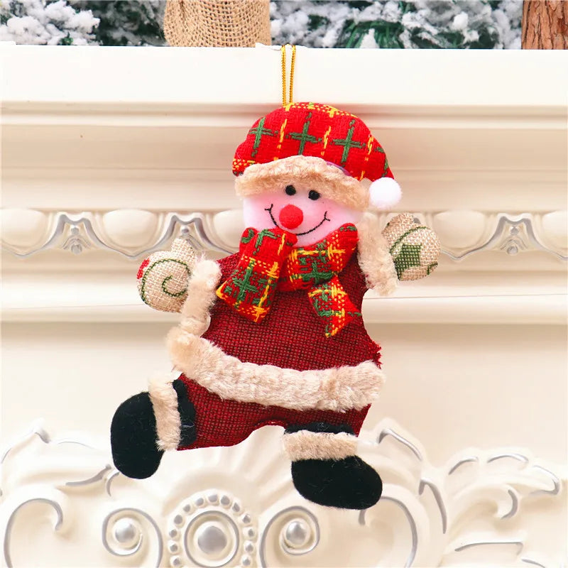 Cute Christmas Plush Ornaments