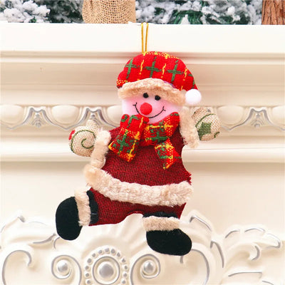 Cute Christmas Plush Ornaments