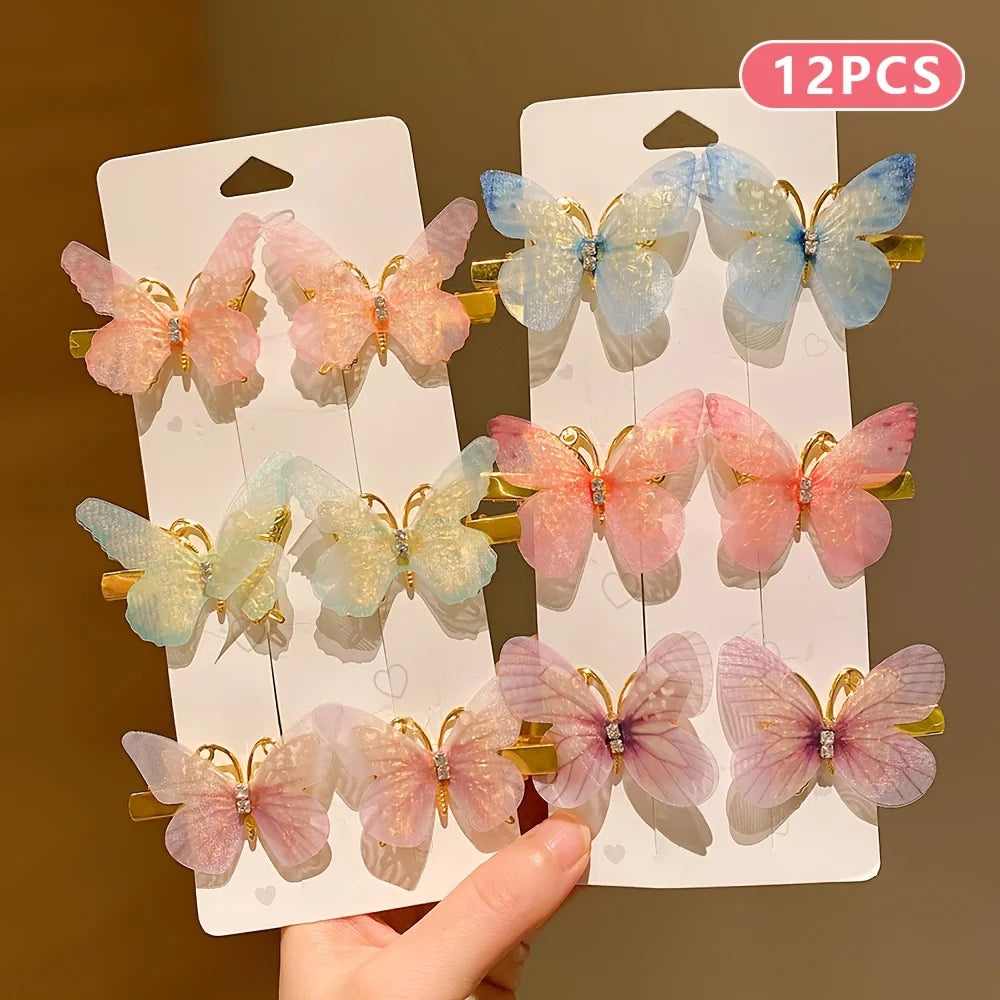 Butterfly Hair Clips