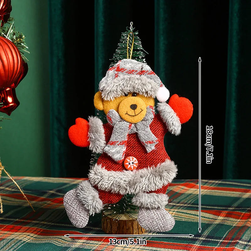 Cute Christmas Plush Ornaments