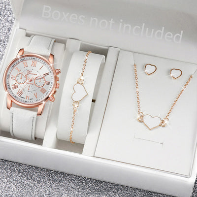 Elegant Watch & Jewelry Gift Set