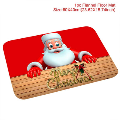 Merry Christmas Outdoor Carpet
