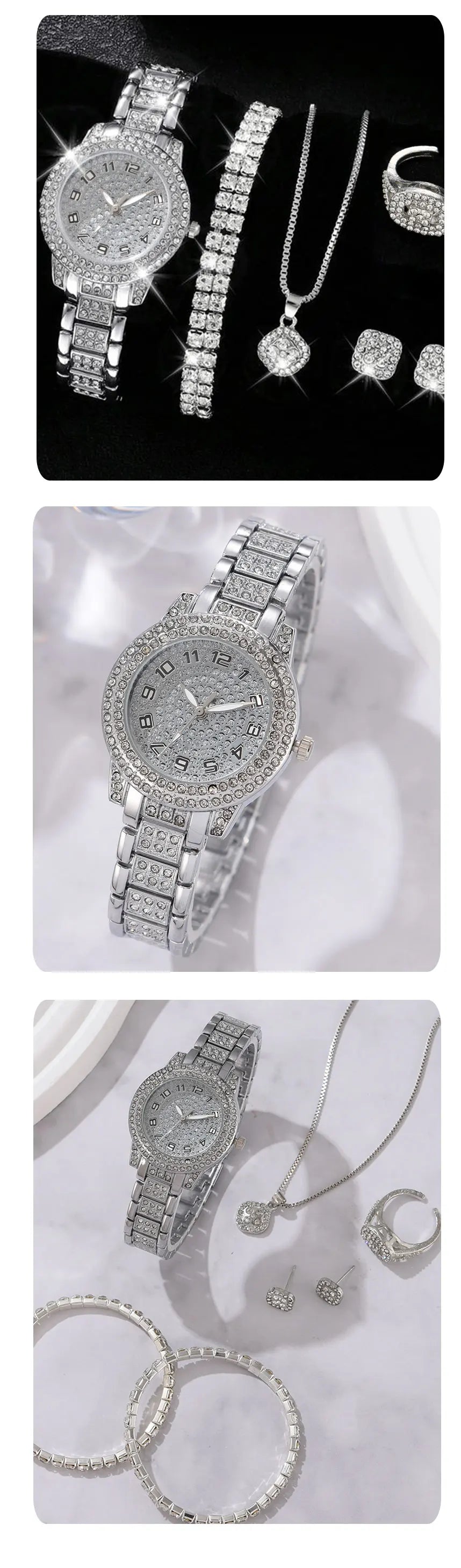 Luxury Watch & Jewelry Set