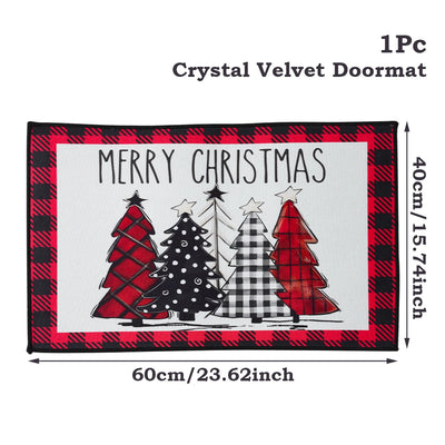 Merry Christmas Outdoor Carpet