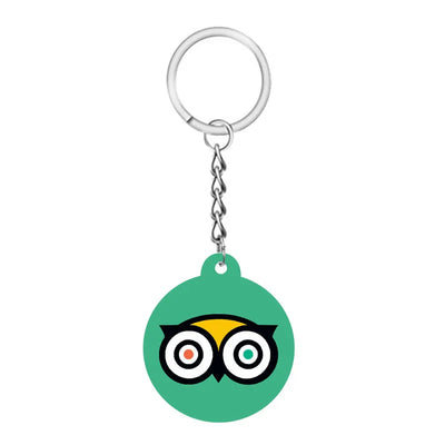 Trendy Social Media Style Keychain