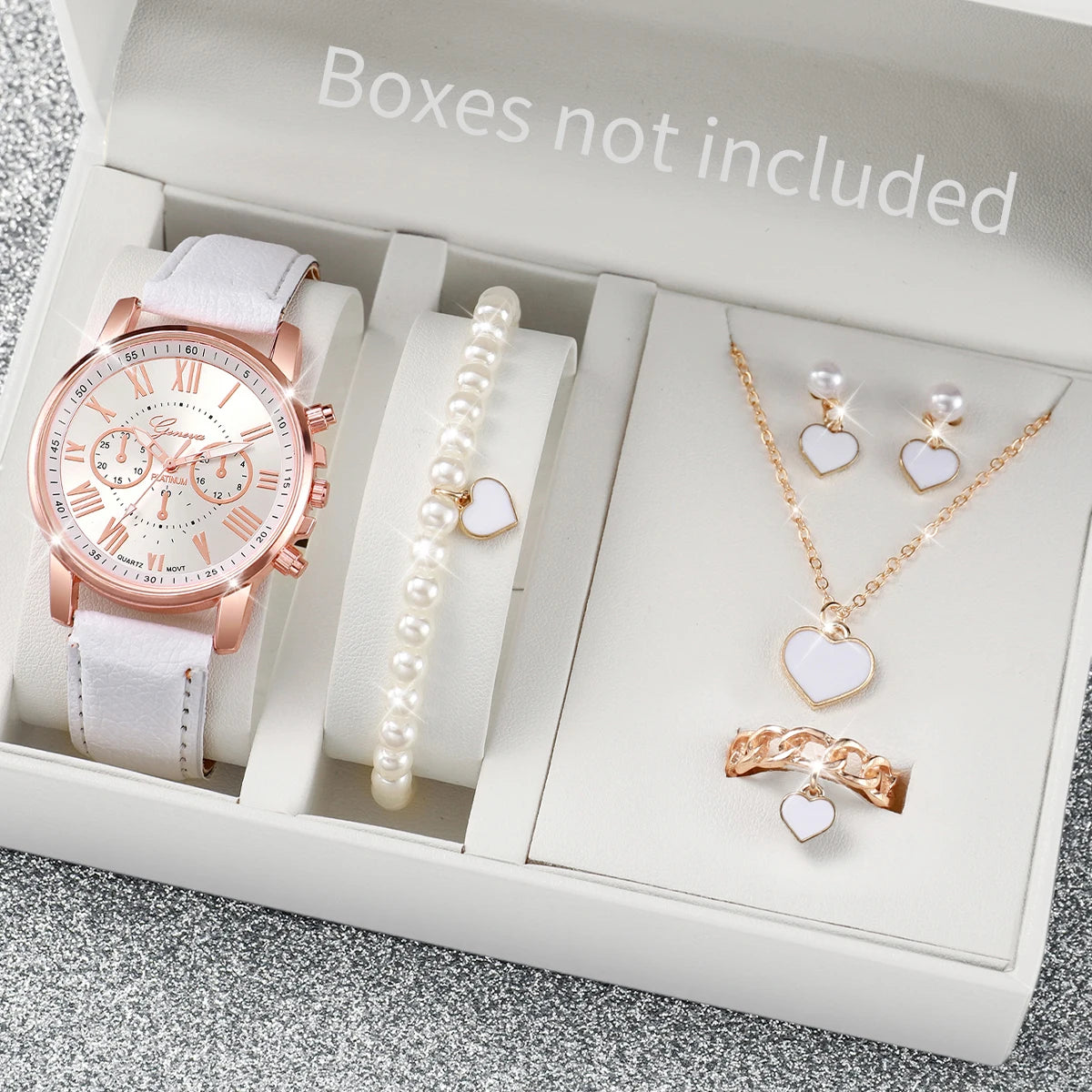 Elegant Watch & Jewelry Gift Set