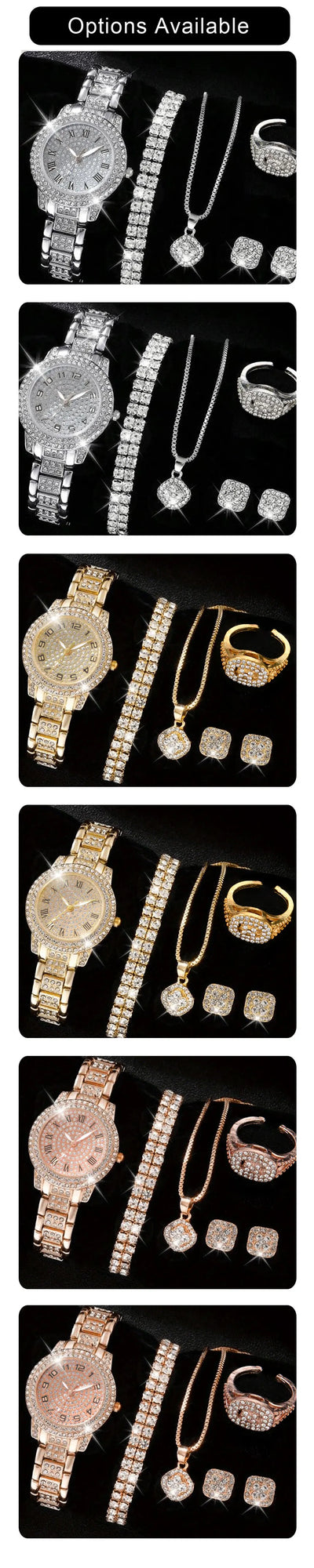 Luxury Watch & Jewelry Set