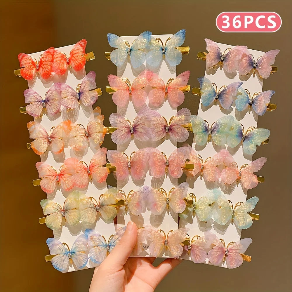Butterfly Hair Clips