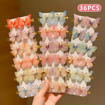 Butterfly Hair Clips