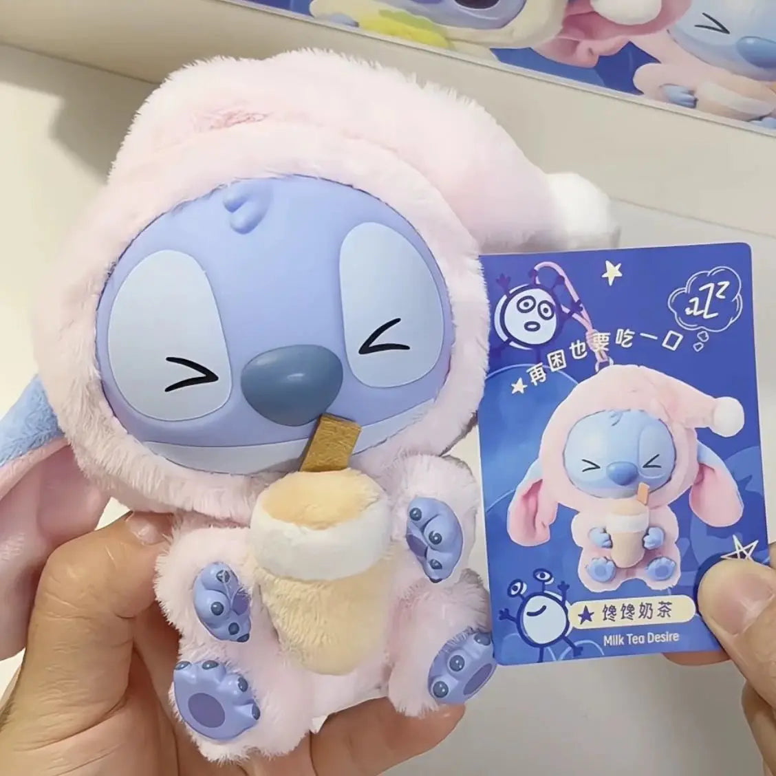 Stitch Plush Dressed in a Comfy Hoodie