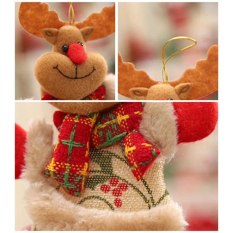 Cute Christmas Plush Ornaments
